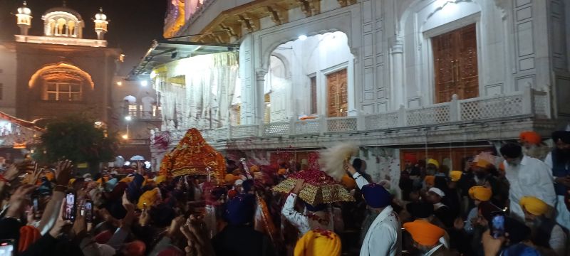 Golden Temple in Amritsar, Punjab (09-12-2023)