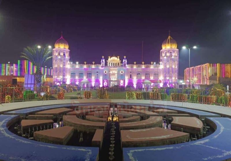 Gurdwara Sri Nankana Sahib decorated on the occasion of Gurpurab, See pics. Picture credit goes to Babar Jalandhari.
