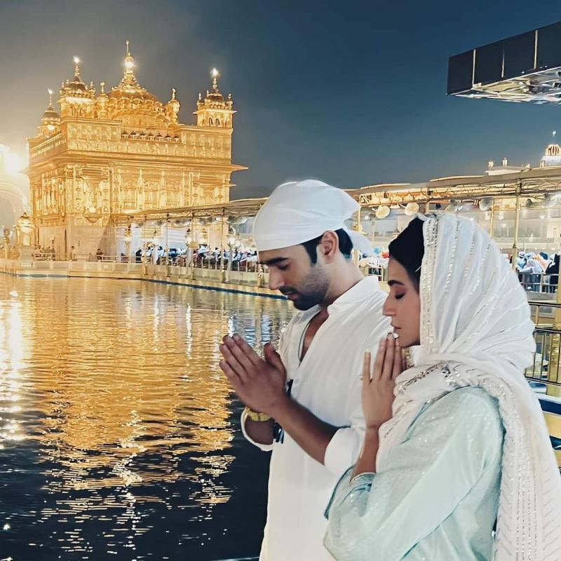 Actor Pulkit Samrat Pays Obeisance at Golden Temple, Amritsar