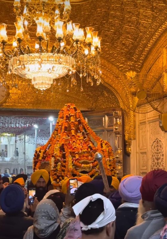 Golden Temple in Amritsar, Punjab (09-12-2023)