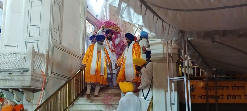 Golden Temple in Amritsar, Punjab (05-12-2023)