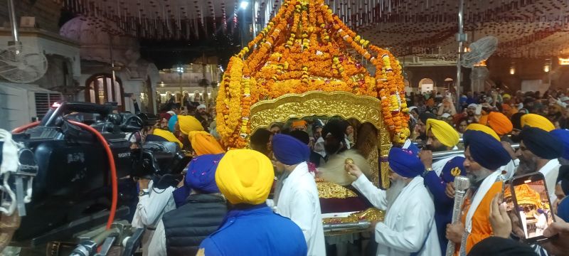 Golden Temple in Amritsar, Punjab (23-11-2023)