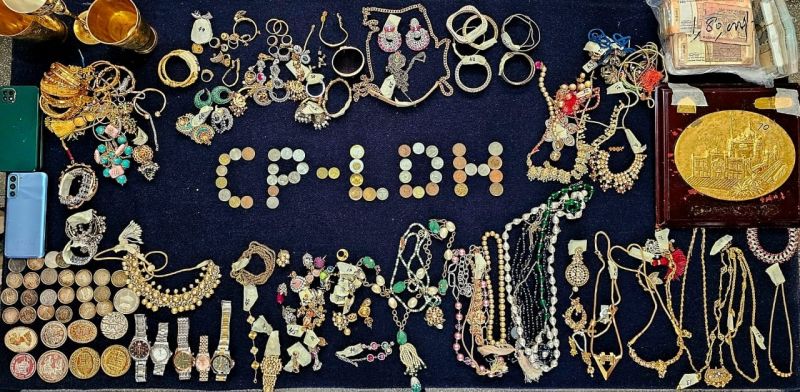 Ludhiana Police Arrests Thieves Targeting Former Minister's Residence in Bold Operation, Recovers Stolen Goods 
