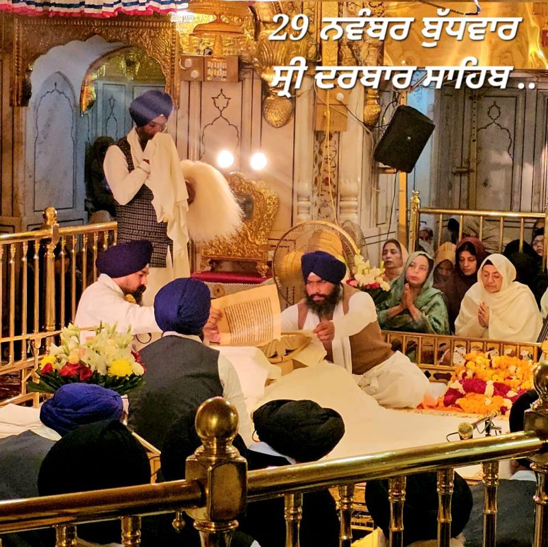 Golden Temple in Amritsar, Punjab (29-11-2023)