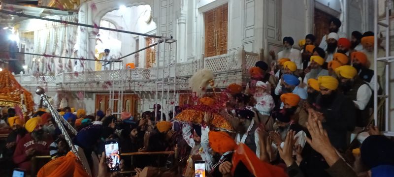 Golden Temple in Amritsar, Punjab (27-11-2023)