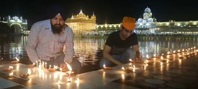 Decoration, Lighting & Fireworks at Golden Temple on occasion of Prakash Purab of Sri Guru Amar Das Ji
