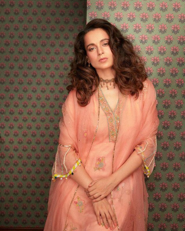 Bollywood Star Kangana Ranaut Shines in Ethnic Wear