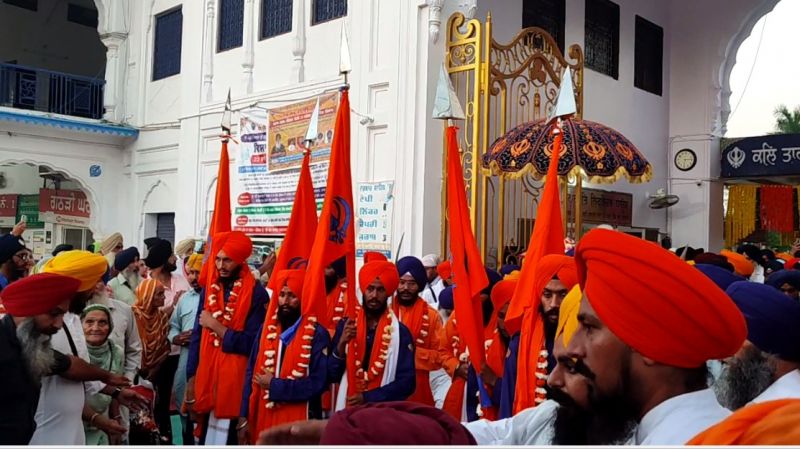 Nagar Kirtan taken out from Sultanpur Lodhi to Batala on Sri Guru Nanak Dev Ji's Wedding Anniversary
