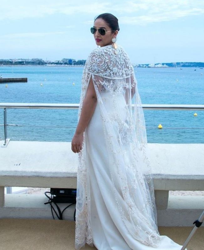  Cannes Film Festival Huma Qureshi 's first appearance at Cannes2018 