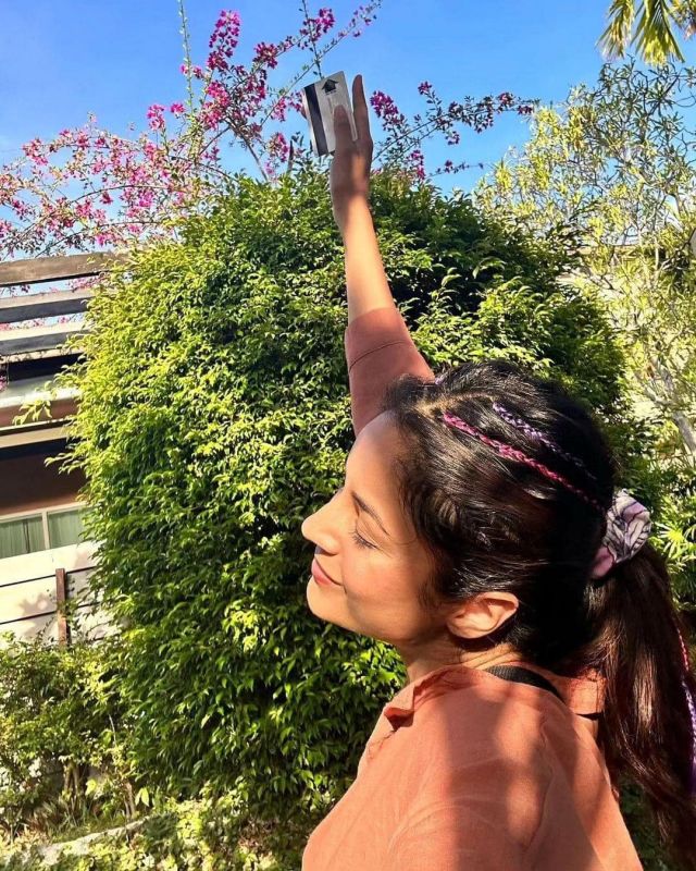  Shehnaaz Gill Flaunts her Colorful Braids at Thailand Holiday