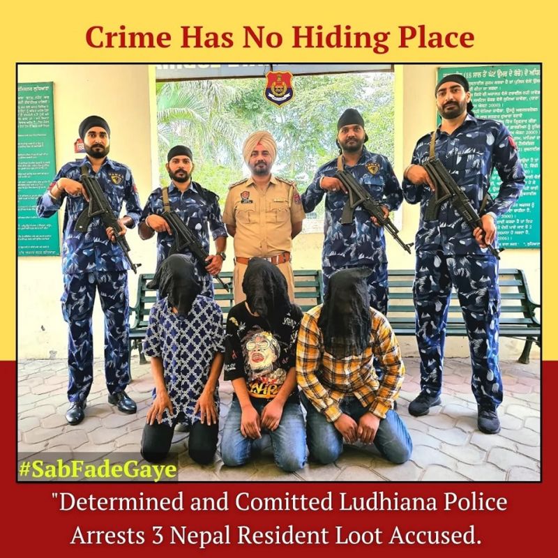 Ludhiana Police Arrests Thieves Targeting Former Minister's Residence in Bold Operation, Recovers Stolen Goods 
