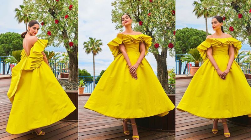 What colour suit would best suit this lime/yellow dress? : r/fashion