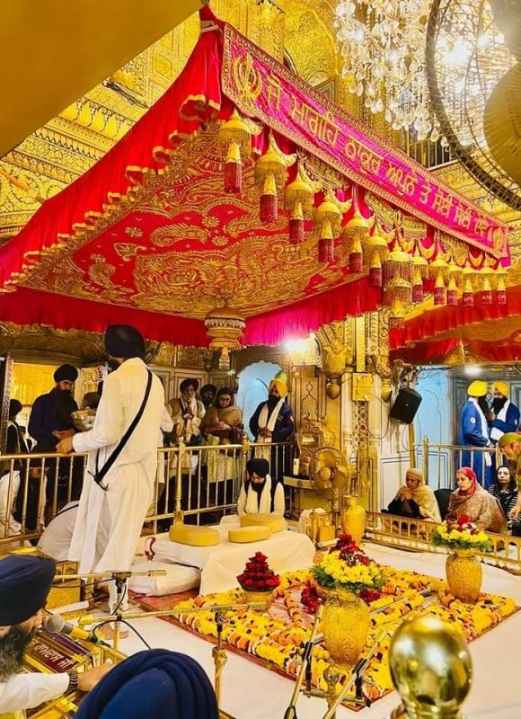 Golden Temple in Amritsar, Punjab (22-10-2023)