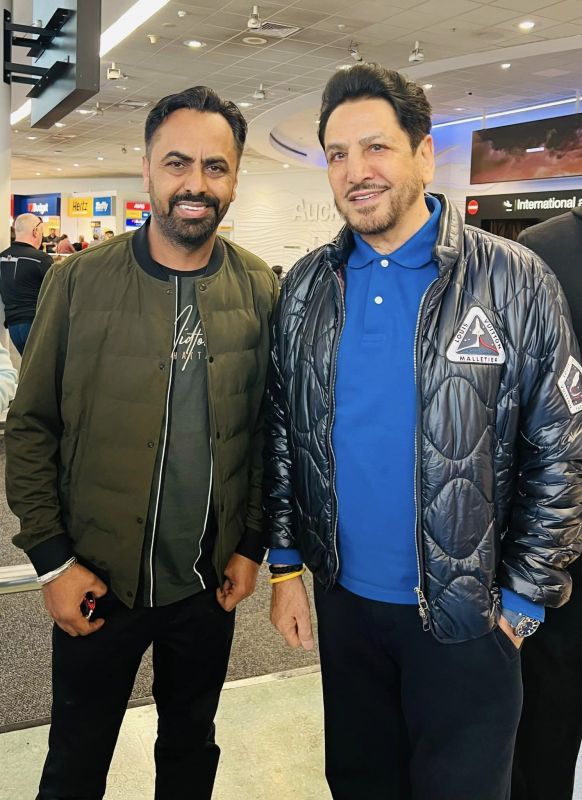 Punjabi Singer Gurdas Maan Reaches New Zealand, Show to be held in Auckland on Sept 2