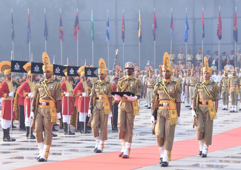 Union Home Minister Amit Shah Paid Tribute to Police Martyrs on Police Memorial Day in Delhi
