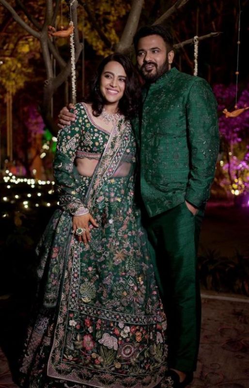 Swara Bhasker's Sangeet Ceremony Pics  