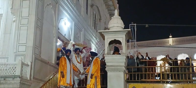 Golden Temple in Amritsar, Punjab (16-12-2023)