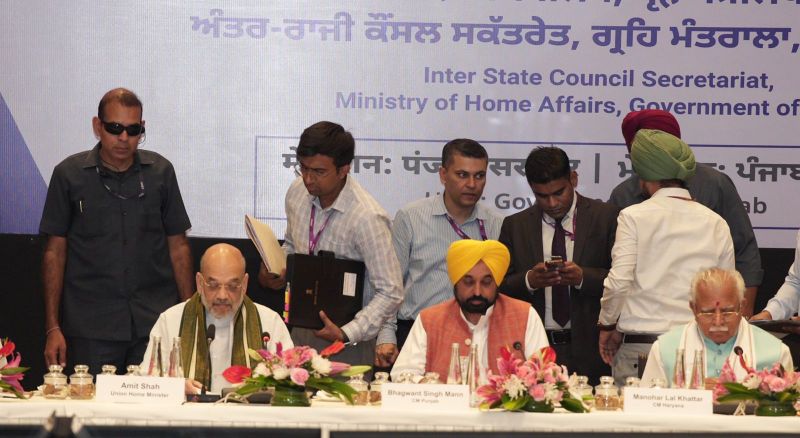 31st Meeting of Northern Zonal Council Underwent in Amritsar on Sept 26. Union Home Minister Amit Shah, Punjab CM Bhagwant Mann, Himachal CM and representatives of other states were also present on the occasion.
