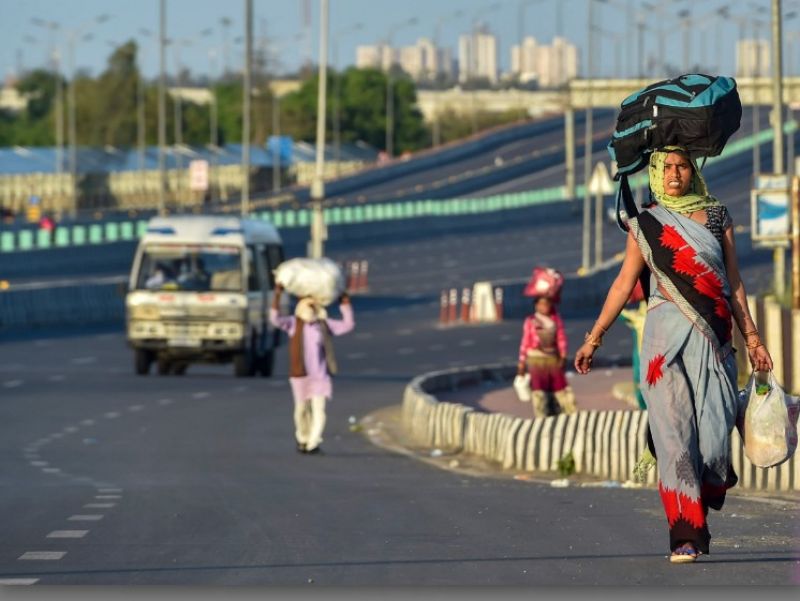 Pictures Indian Migrant workers