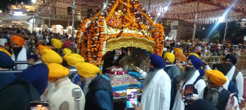 Golden Temple in Amritsar, Punjab (01-12-2023)