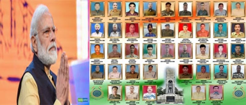 Pulwama anniversary: PM Modi pays tribute to CRPF jawans