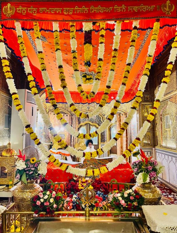 Sri Guru Granth Sahib Ji's First Prakash Purab Reverently Celebrated at Darbar Sahib with Zeal & Fervor
