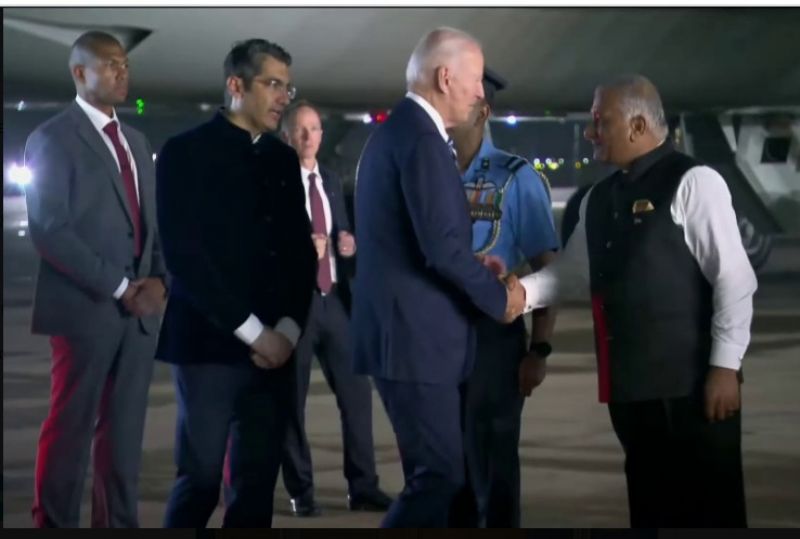 In Pics: US President Joe Biden Reached Delhi for G-20 Summit Friday Night