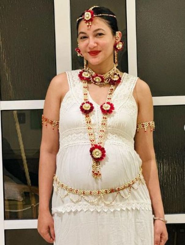 Gauahar Khan Shares Glimpses from her 'God Bharai' Ceremony 