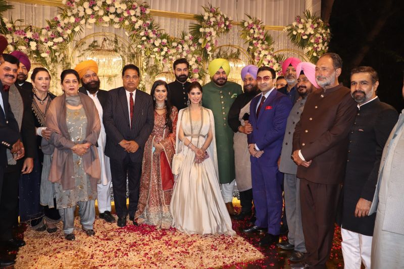 Navjot Singh Sidhu Shares Heartwarming Pics from Son's Wedding