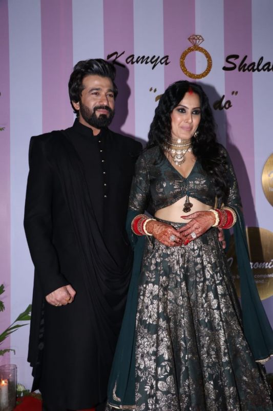Kamya Punjabi-Shalabh Dang's Wedding Reception