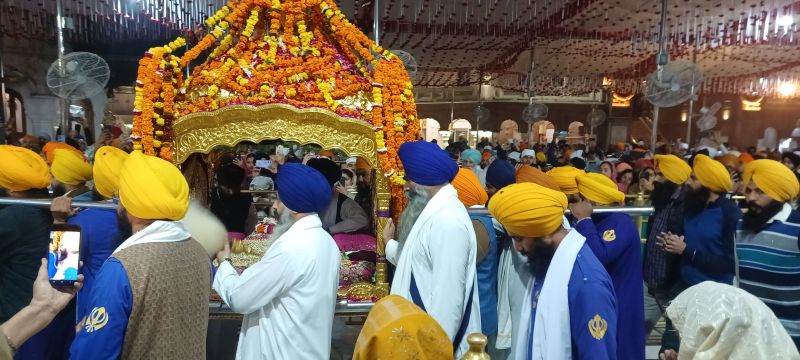 Golden Temple in Amritsar, Punjab (09-12-2023)