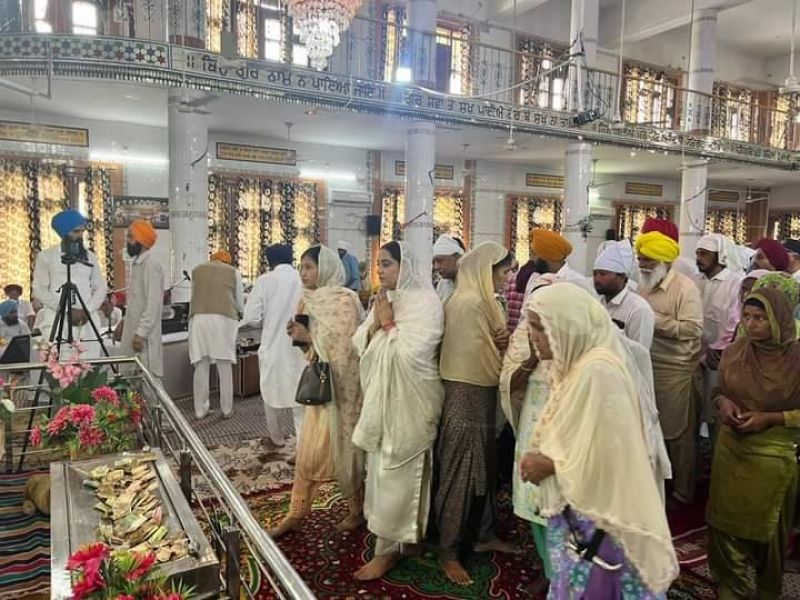 Various Personalities paid tribute to Martyr Kulwant Singh at the Last Prayer 
