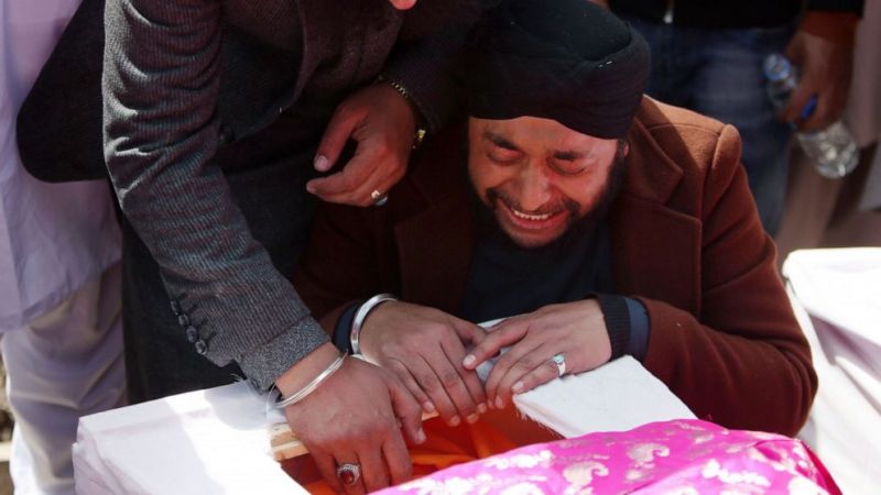 dozens killed in attack on Kabul Sikh temple
