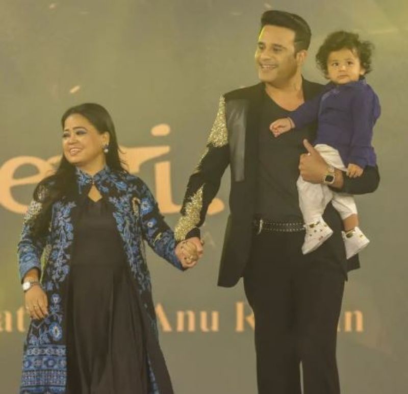 Famous Comedians & Actors Kapil Sharma’s daughter Anayra and Bharti Singh's Son Laksh aka Gola makes their Ramp Debut with parents. Krushna Abhishek also Joined at the Ramp. 
