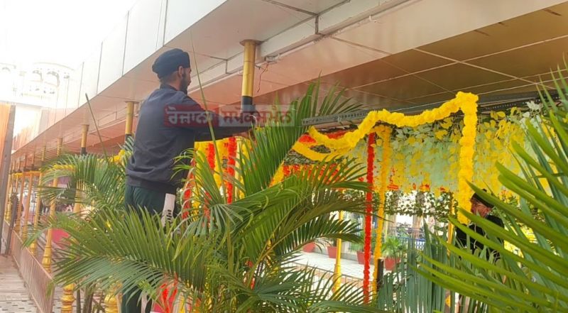 Sri Guru Nanak Dev Ji's Birth Anniversary: Decoration ongoing at Gurdwara Ber Sahib Sultanpur Lodhi