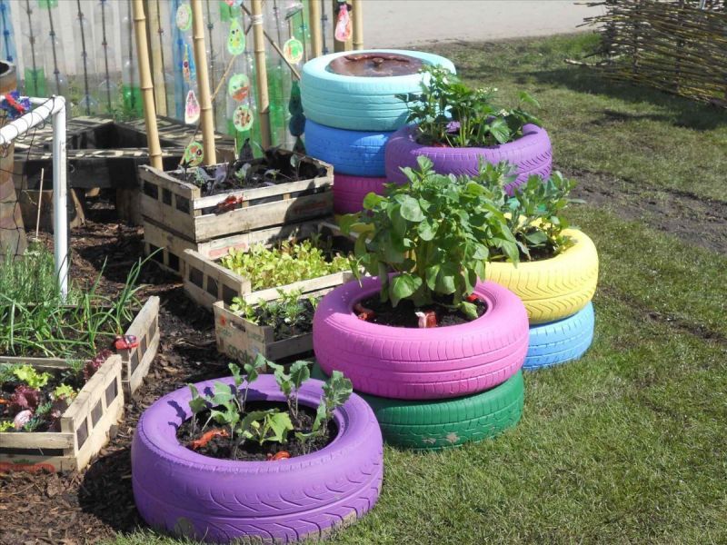 Create useful things from waste material