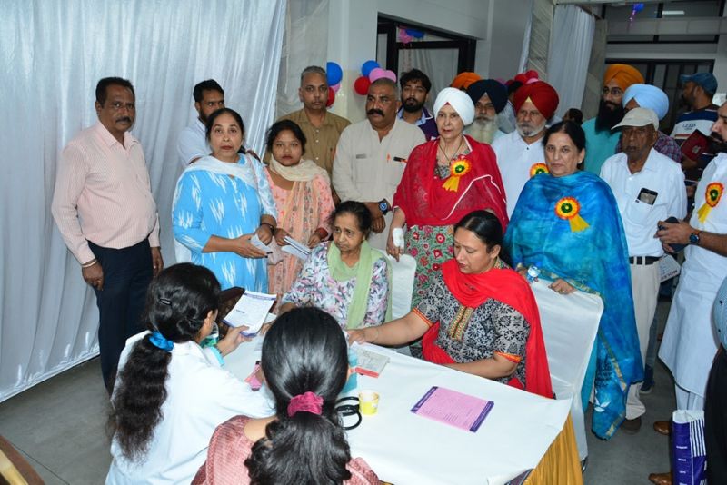 Dr. Navjot Kaur Sidhu & Dr. Kulwant Dhaliwal organized Free Cancer Check-up & Treatment Camp in Patiala
