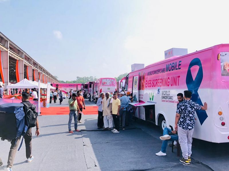 World Cancer Care & Chandigarh University Set Record: Tested More than 26,000 people in a Day

