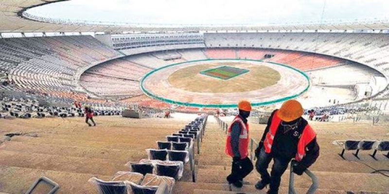 Motera Stadium: Aerial view of world's largest Stadium