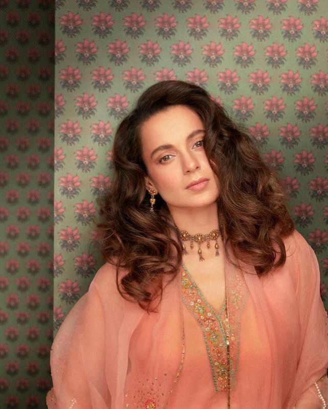 Bollywood Star Kangana Ranaut Shines in Ethnic Wear
