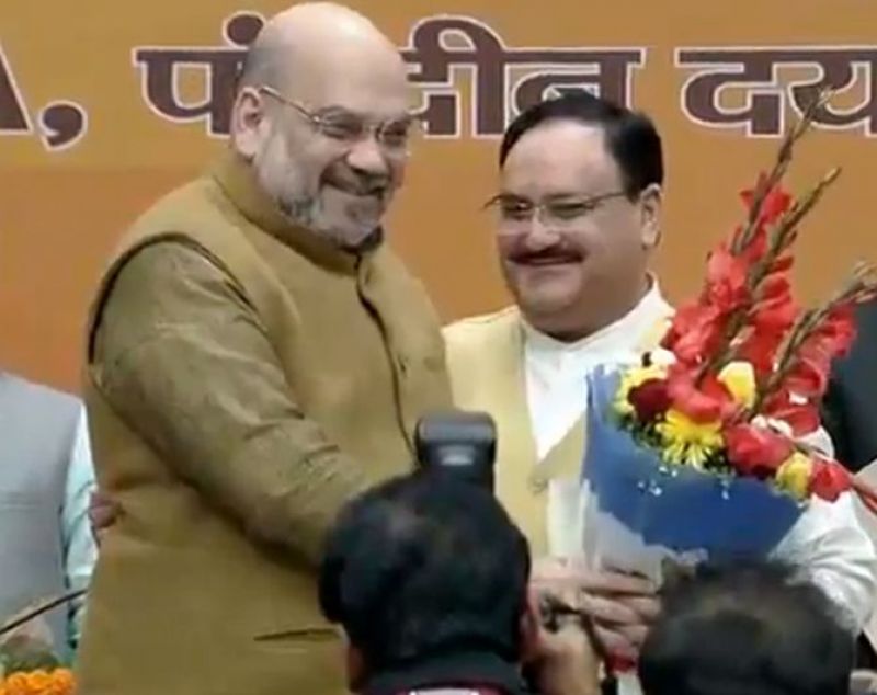 JP Nada elected National President of BJP