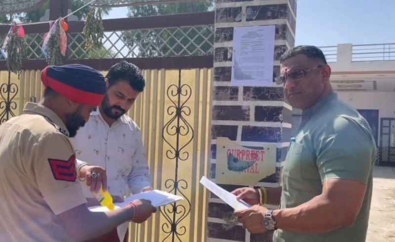 Fazilka Police Seizes Rs 22.70 Lakh Worth of Property Linked to Nominated Drug Smuggler Balwinder Singh Involved in 15 Cases
