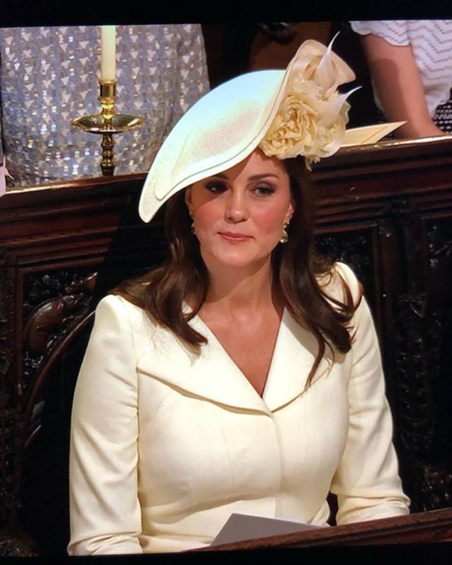 Kate Middleton with her kids at Prince Harry and Meghan Markle at royal wedding