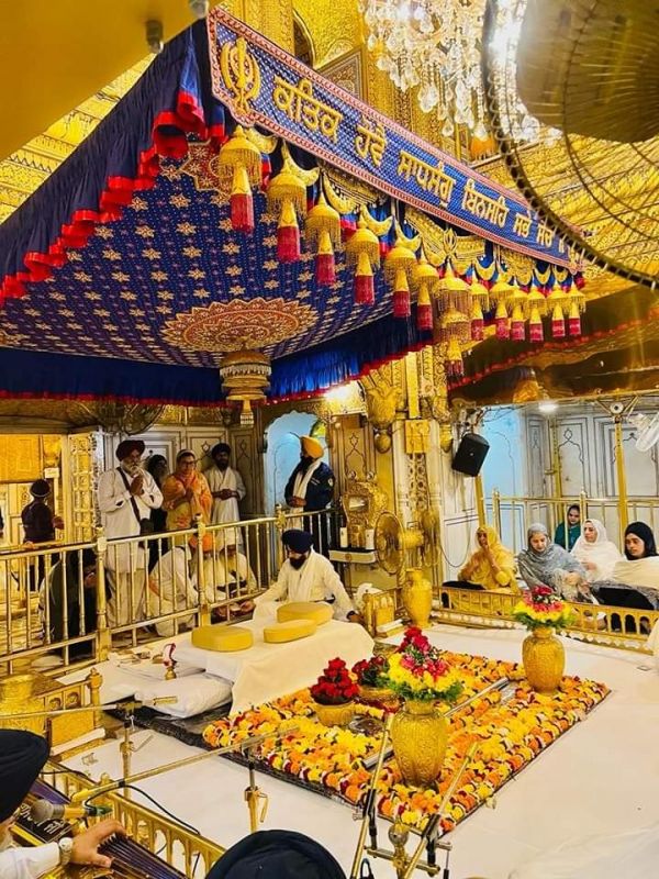 Golden Temple in Amritsar, Punjab (17-10-2023)