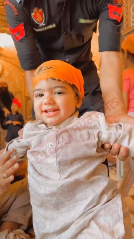 Punjabi Singer Mankirat Aulakh Pays Obeisance at Golden Temple on Occasion of Son's Birthday