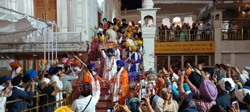 Golden Temple in Amritsar District of Punjab 