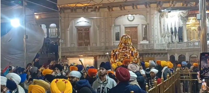 Golden Temple in Amritsar, Punjab (30-12-2023)