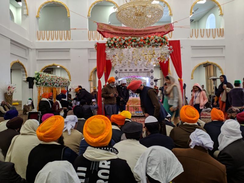 Nagar kirtan at kartarpur sahib Pakistan