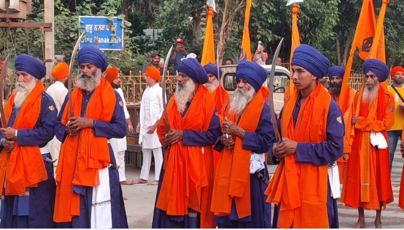 Nagar Kirtan Taken Out in Sultanpur Lodhi to Commemorate Joti Jot Divas of Sri Guru Amardas Ji