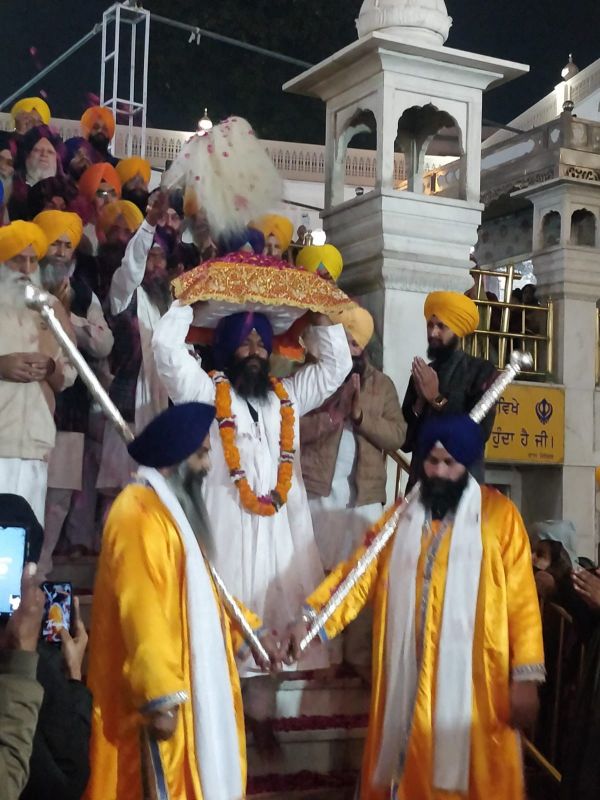 Golden Temple in Amritsar, Punjab (30-11-2023)